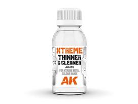 AK Interactive - XTREME CLEANER & THINNER valiklis ir skiediklis, 100ml, AK470