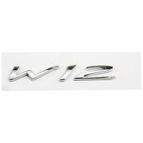 1 vnt. Automobilio W12 logotipas Bagažinės Sparno Kėbulo Ženklelis Emblema Lipdukai, Skirtas Continental GT Flying Spur Bentayga Mulsanne Dalims