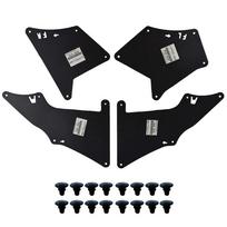 Mud Flaps Guards Fender Liners Splash Shield For Toyota Land Cruiser Prado J120 J150 2003 - 2020 LC3 LC4 LC5 Apron Seal W Clips juoda