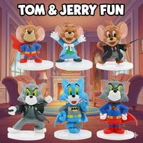 Figures Tom and Jerry Tom & Jerry set of toys children's 7.5-9.5 cm 9.5 įvairiaspalvis