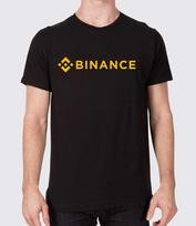 Binance kriptovaliutų biržos marškinėlis 3XL white