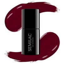Hibridinis nagų lakas Semilac UV Gel Polish, 404 Black Beans Muffin, 7 ml