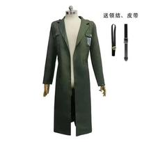 Attack on Titan Cosplay Anime 4 sezonas Žvalgybos pulkas Erenas Jageris Arminas Arlertas Tamsiai žalia striukė Helovino kostiumai moterims vyrams S juoda