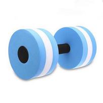 Floating EVA Dumbbells for Cross-Border Yoga & Fitness - Suitable for Women, Men, and Children 1 mėlyna vientisa spalva