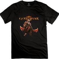 AOPO O-Neck God Of War T-shirts For Men S juoda