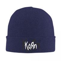 Korn Roko Muzikos Megzta Kepurė Žieminės Kepurės Šilta Unisex Atsitiktinė Kepurė Vyrams Moterims One Size