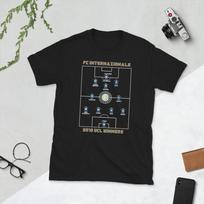 Inter Milan futbolo čempionų lyga 2010 Italija Europa Unisex Marškinėliai XL