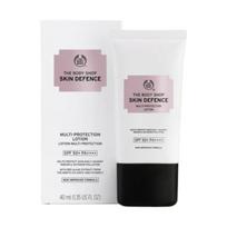 The Body Shop Odos apsauga SPF 50 PA+++ Lengvas esencijos apsauginis kremas nuo saulės 60 ml Daugiafunkcinė kasdienė veido apsauga