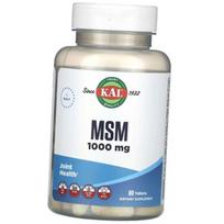 Methylsulfonylmethane, MSM 1000, KAL  80 tablets (03424002) 80tab