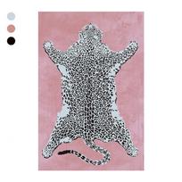 Lengvo prašmatnumo kilimai miegamajam, leopardo rašto svetainės dekoravimui, pliušinis kilimas namams, storas kilimas, didelio ploto purus minkštas grindų kilimėlis 80*120cm