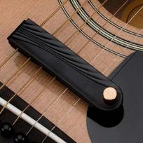 1 vnt. Nauji stygų slopintuvai Stygų dusintuvai Prislopinta juosta Bosinei gitarai Akustinei gitarai Ukulele stygoms Instrumentų priedai juoda