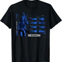 Devil May Cry 5 Nero T-Shirt S juoda