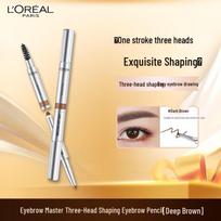 L'Oréal Brow Artist 3-in-1 Formuoklis Antakių Pieštukas - 1 vnt. šviesiai ruda spalva