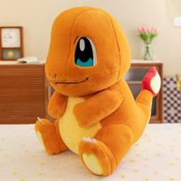 Naujas Anime Charmander Lėlė Dinzauras Pagalvė Pliušinis Žaislas Didelė Lėlė Šluostinė Lėlė Gimtadienio Dovana 37cm [0.5kg]