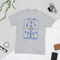 Italy 1982 World Cup Champions Football Soccer Win Short-Sleeve Unisex T-Shirt XL