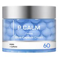 P.CALM PDRN Kofeinas Mėlyna Kapsulė 60 Kremas 50ml – Energizuojantis ir Stangrinantis Korėjietiškas Veido Kremas 1 ea