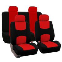 Universalus plokščio audinio automobilio sėdynės užvalkalų komplektas 5 vietoms - 9 dalys, tinkamas Vidurio Rytams, Europai ir Amerikai 9-piece Set (5-seater) raudona