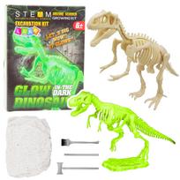 Archeologijos rinkinys vaikams su šviečiančiu dinozauro skeletu