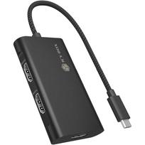 ICY BOX Adapter USB Type-C 3x HDMI-Videoausgänge - Adapter - Digital/Daten (IB-AD1030-C)