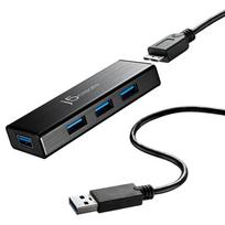 Hub USB 3.0 4-PORT Mini Hub 4xUSB 3.0 colour black JUH340-N