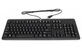 HP 672647-333 - Volle Größe (100%) - Kabelgebunden - USB - Mechanischer Switch - Schwarz