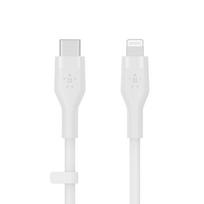 Belkin BOOST CHARGE - Lightning-Kabel - 24 pin USB-C männlich zu Lightning männlich - 2 m - weiß - für Apple iPad/iPhone/iPod (Lightning)
