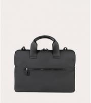 TUCANO GOMMO Slim Laptoptasche für Notebook 14 Zoll MacBook Pro 14 AIr 15 Zoll - Die Gommo-Taschen- und Accessoires-Linie besteht aus einem Material - welches aus recyceltem Kunststoff hergestellt wird - und zeichnet sich durch ein minimalistisches Design aus. Das  Design besticht durch weiche Linien und markante Farbtöne. Das wasserfeste Material verfügt über eine matte Oberflächenbehandlung - die der Kollektion eine besondere - einzigartige  Note verleiht.  Wasserfeste Tasche aus gum