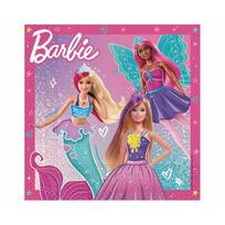 Popierinės servetėlės „Barbie Fantasy Mattel“, 33x33 cm (20 vnt.)