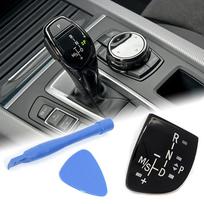 Automobilio pavarų perjungimo rankenėlės skydelis, pavarų mygtuko dangtelis, emblema, M Performance lipdukas, skirtas BMW F10 F11 F01 F02 X1 X3 X4 X5 X6 M3 M5 F30 F32 F48 B