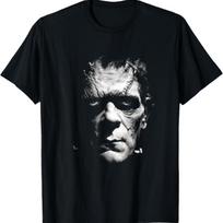 Frankenstein Portrait T-Shirt S juoda