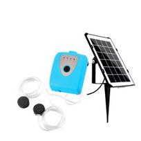 Saulės deguonies generatorius vandens deguonies siurblio aeratorius tvenkinio akvariumo žuvų rezervuarui Solar + blue pump