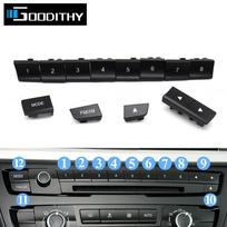 Automobilio prietaisų skydelio konsolės radijo CD grotuvo jungiklio mygtuko dangtelis BMW 3 serijai M3 M4 F20 F21 F22 F23 F30 F32 F35 F34 F36 F45 Button-1