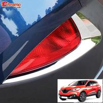 Skirtas Renault Kadjar 2018 2017 2016 2015 chromo galinio rūko žibinto lempos dangtelis antakių rėmelio apdailinių formų apdailai