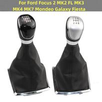 5/6 Greičio Automobilio Stiliaus Pavarų Perjungimo Rankenėlės Apykaklė Saugiklis Bato Dėklas Ford Focus 2 MK2 FL MK3 MK4 MK7 Mondeo Galaxy Fiesta Small Frame