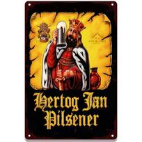 Namų dekoras Lėkštė Retro Alaus Metaliniai Plakatai Skardos ženklas Vintage Hertog Jan Metal Plaque Pub Bar Vyro urvo sienos apdaila 20x30cm 30x40cm(11.8x15.7inch)