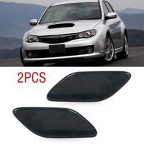 1 pora priekinio buferio žibinto apiplovimo purškimo antgalio dangčio dangtelio, skirto Subaru Impreza WRX STI GH GR GV GE G12 G22 2008-2010 m. Unpainted one pair