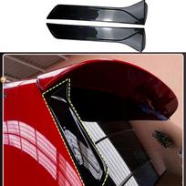 2vnt automobilio lango apdailos lūpų aptakas, skirtas Seat Leon 5F FR Mk3 MK3.5 stogo sparno šoninio krašto uodegos atvartas galinis Gloss Black
