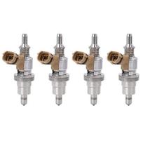 4X Įpurškiklis Toyota Corolla Avensis Auris Rav4 LEXUS Is 2ADFHV 23710-26010 2371026010 23710-26011 2371026011-A99D sidabras