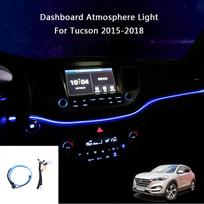 Automobilio LED prietaisų skydelio atmosferos dekoravimo šviesos juosta Hyundai Tucson 2015 2016 2017 2018    Priedai