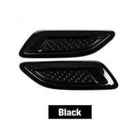 2 vnt. Automobilio išorės variklio dangčio oro išleidimo angos sparno apdaila Land Rover Discovery Sport LR4, Range Rover Evoque Vogue Automobilio priedai juoda