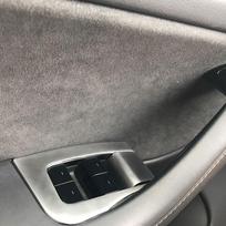 For Tesla Model 3 Y 2017-2023 Car Door Sliver stainless steel Armrest window lift button switch panel cover