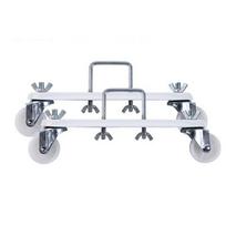 2pcs 360 Degree Rotatable Electric Heater Bracket With Wheels Easy Installation Electric Heater Radiator Casters balta