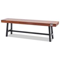 Lauko suoliukas su metalinėmis kojomis, 160 cm