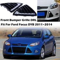 LED DRL dienos žibintas, atsparus vandeniui priekinio buferio rūko žibinto grotelės, tinkamas Ford Focus 3 MK3 2012–2015 m. automobilių priedai Bumper DRL