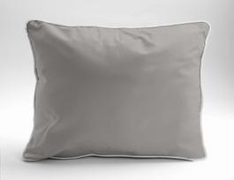 Grynos medvilnės Macosatin pagalvės užvalkalas 50x60 smėlio spalvos Premium