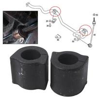 Priekinio stabilizatoriaus įvorės komplektas Pakabos stabilizatoriaus įvorė Anti-guminė Mercedes-Benz W212 E200 E300 E350 E500 E63AMG 09-16