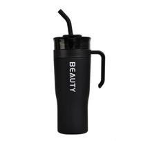 Gertuvė su Šiaudeliu 1200 ml, Juoda