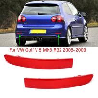Galinio buferio posūkio ženklo atšvaito rūko žibinto dangtelis VW Golf V 5 MK5 R32 2005 2006 2007 2008 2009 1pc left