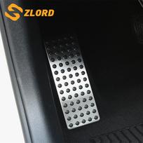 Automobilio pėdos atramos pėdos atramos pedalo dangtelis, skirtas Mercedes Benz ABCES CLS SLK CLA GLA GLC GLE GLK ML G GL AMG