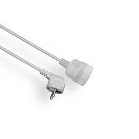 Prailginimo kabelis 1 lizdas su įžeminimu 2 m OMY 3x1 mm Elgotech PS-102
